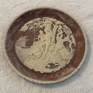 "The Recollection" Collector Plate Sculpted by Roger Akers